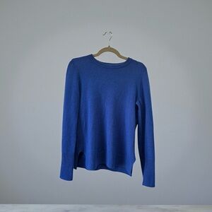 Halogen Women's‎ Super Soft Royal Blue Cashmere Sweater Size Small